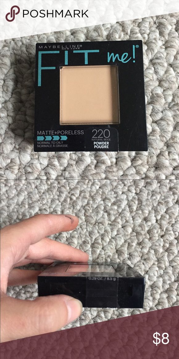 Maybelline New York Fit Me Matte + Poreless Pressed Powder, Lightweight - Buff Beige 130