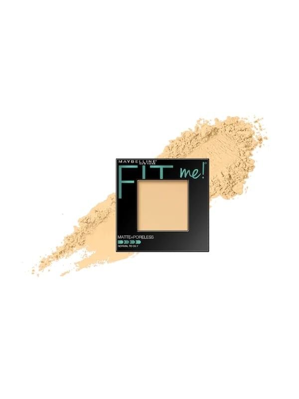Maybelline New York Fit Me Matte + Poreless Pressed Powder, Lightweight - Buff Beige 130