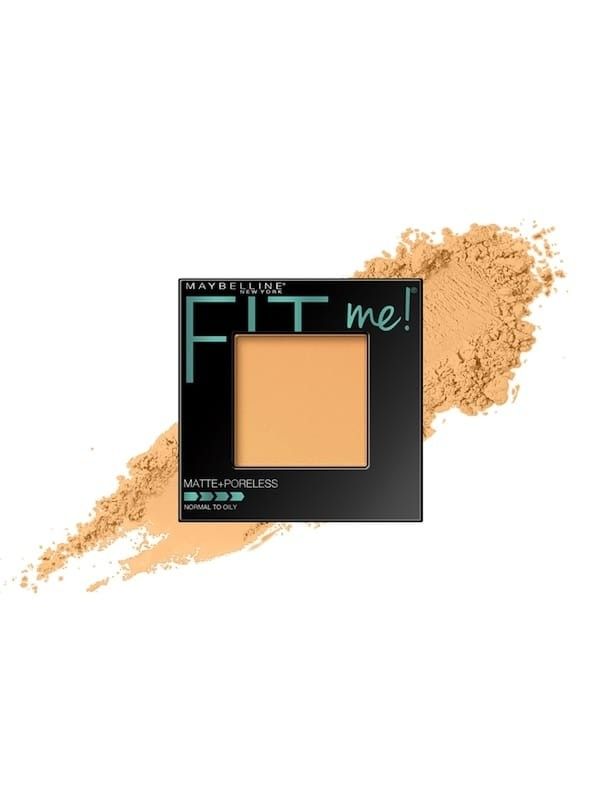 Maybelline New York Fit Me Matte + Poreless Pressed Powder, Lightweight - Buff Beige 130