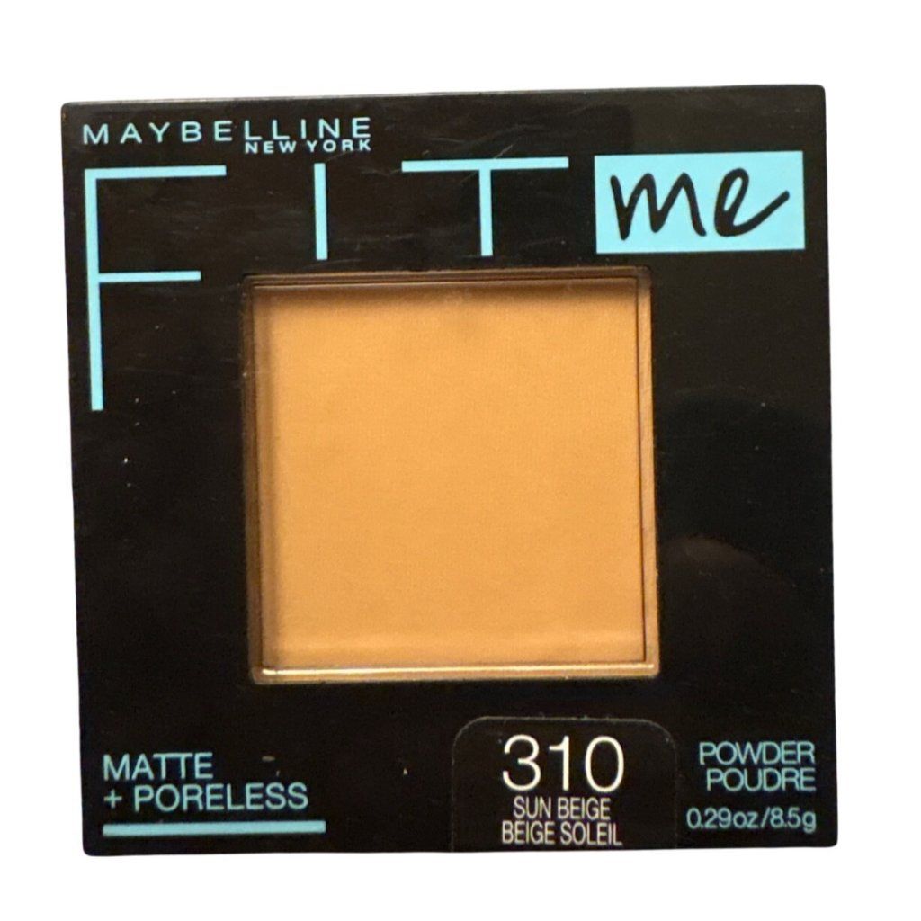 Maybelline New York Fit Me Matte + Poreless Pressed Powder, Lightweight - Buff Beige 130