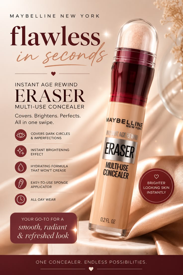 Maybelline New York Instant Age Rewind Dark Circles Treatment Concealer