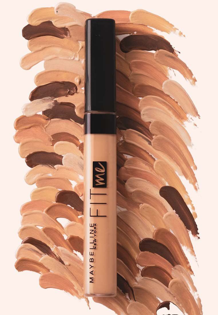 Maybelline New York Full Coverage Concealer Cream For All Skin Type, Matte & Poreless Ultra Blendable, Fit Me, 25 Medium, 6.8ml