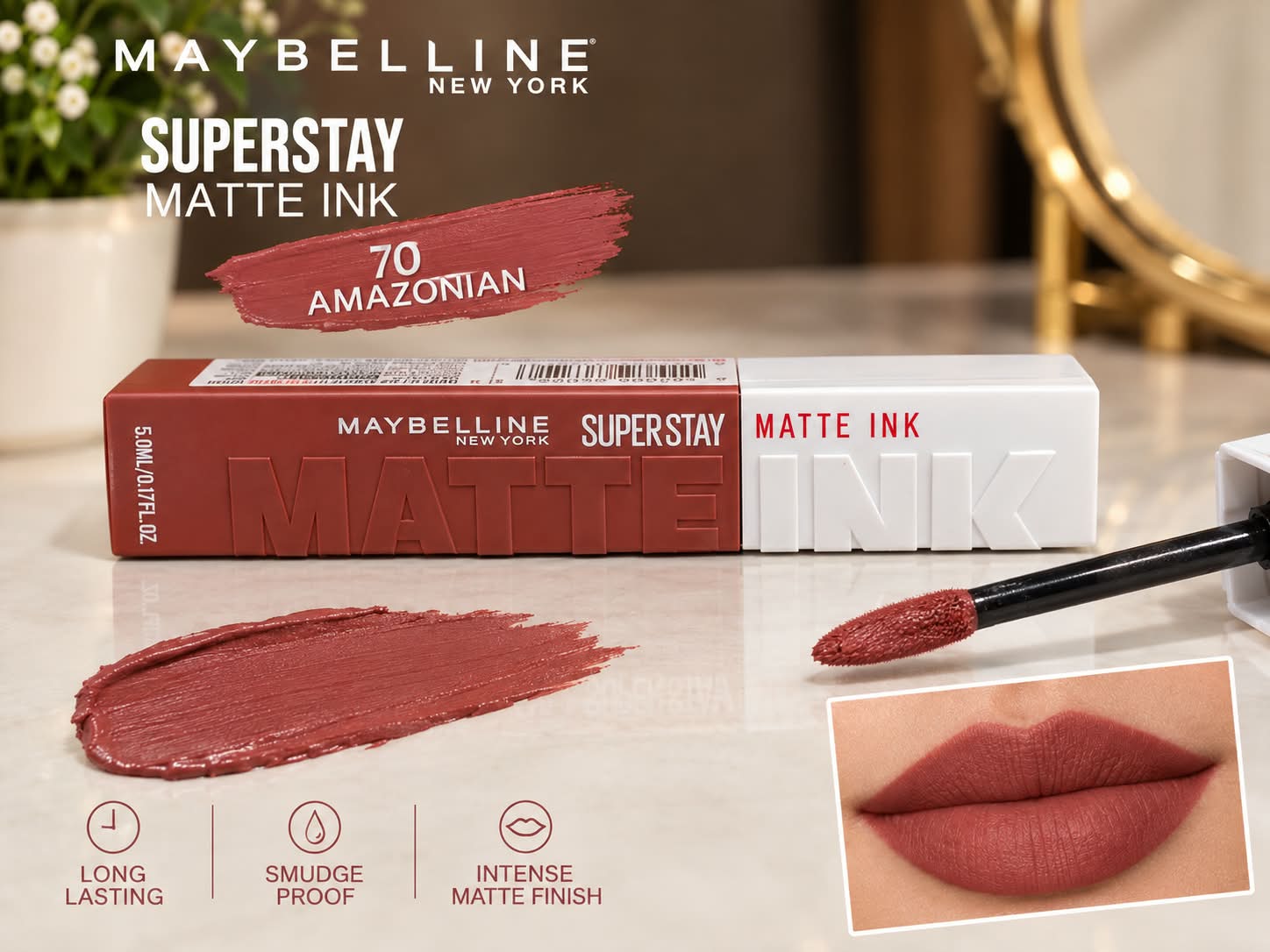 Maybelline New York Super Stay Matte Ink Liquid Lipstick, Lasts Up to 16 Hours