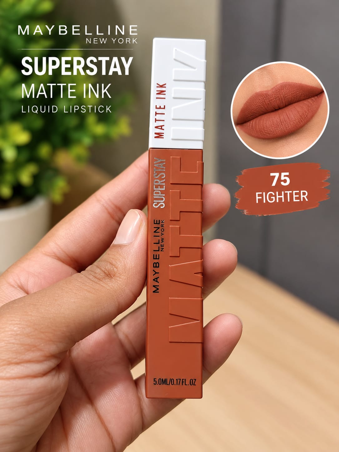 Maybelline New York Super Stay Matte Ink Liquid Lipstick, Lasts Up to 16 Hours
