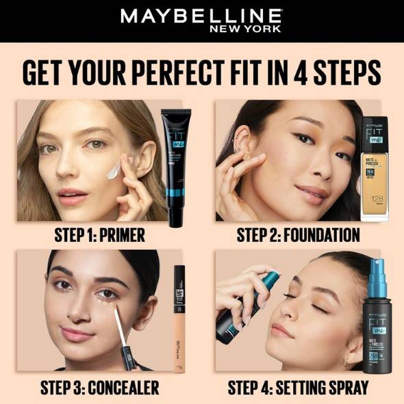 Maybelline New York Full Coverage Concealer Cream For All Skin Type, Matte & Poreless Ultra Blendable, Fit Me, 25 Medium, 6.8ml