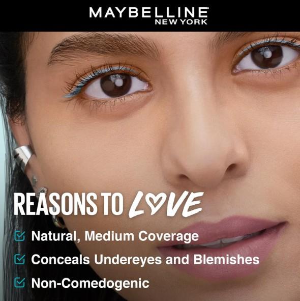 Maybelline New York Full Coverage Concealer Cream For All Skin Type, Matte & Poreless Ultra Blendable, Fit Me, 25 Medium, 6.8ml