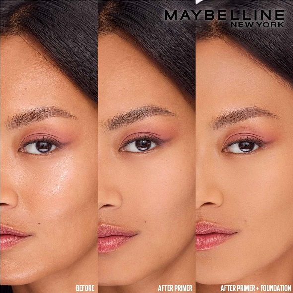 Maybelline New York Shine Stopper Primer | 3-in-1 Serum Primer for Oily Skin to Prime, Mattify, Hydrate with LHA & Salicylic Acid, 25ml