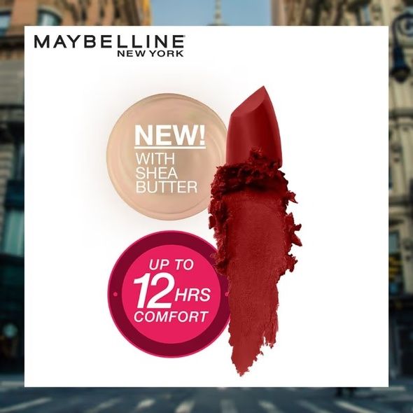Maybelline New York Color Sensational Creamy Matte Lipstick