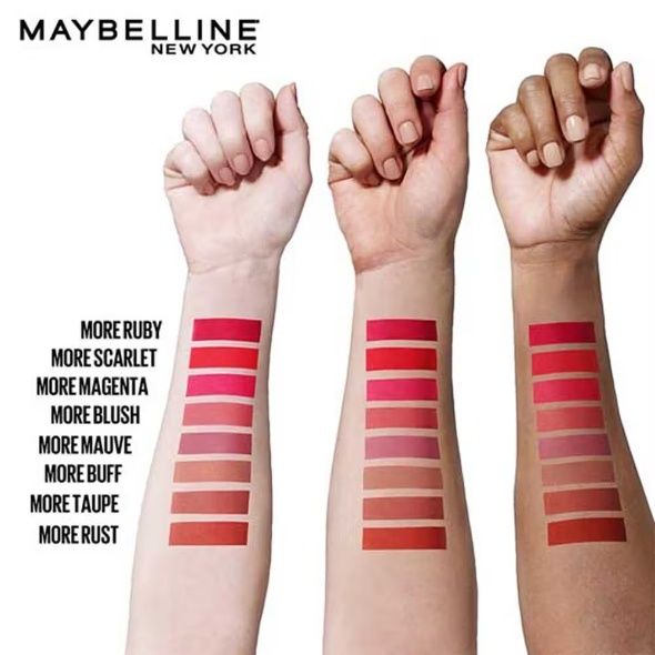 Maybelline New York Color Sensational Ultimattes Lipstick, Matte Finish