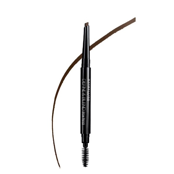 Maybelline New York Define & Blend Brow Pencil For Perfect Brows, Eyebrow Pencil Natural Brown