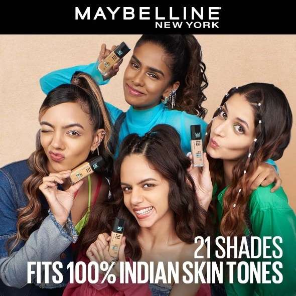 Maybelline New York Fit Me Matte + Poreless 16H Oil Control Foundation With SPF 22 PA ++ 128 Warm Nude