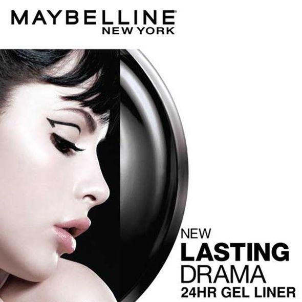 Maybelline New York Lasting Drama Gel Eyeliner With Expert Eyeliner Brush