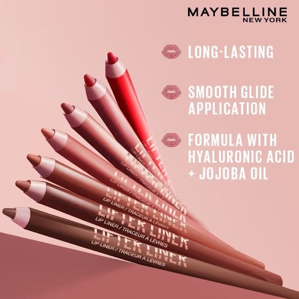 Maybelline New York Lifter Liner Lip Liner Pencil With Hyaluronic Acid