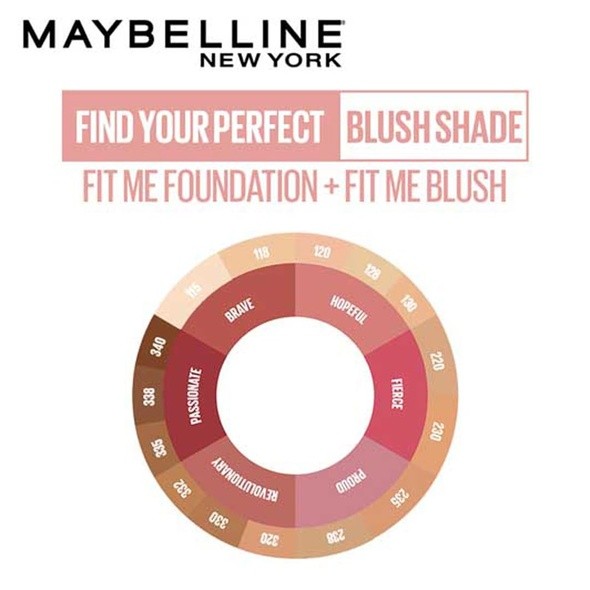 Maybelline New York New Fit Me Mono Blush, Up To 16Hr Long-lasting Cheek Blush (4.5 g)