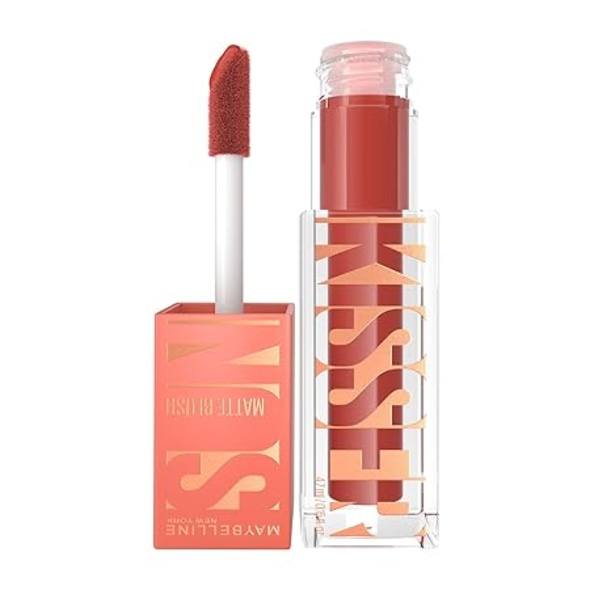 Maybelline Sunkisser Hazy Matte Blush, 12HR Sunkissed Cheeks, Transfer & Sweat-proof