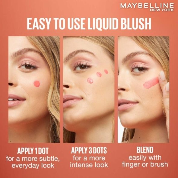 Maybelline Sunkisser Hazy Matte Blush, 12HR Sunkissed Cheeks, Transfer & Sweat-proof