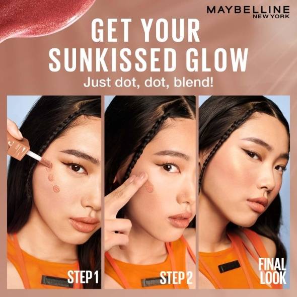 Maybelline New York Sunkisser Highlighter + Blush - Burnt Sky
