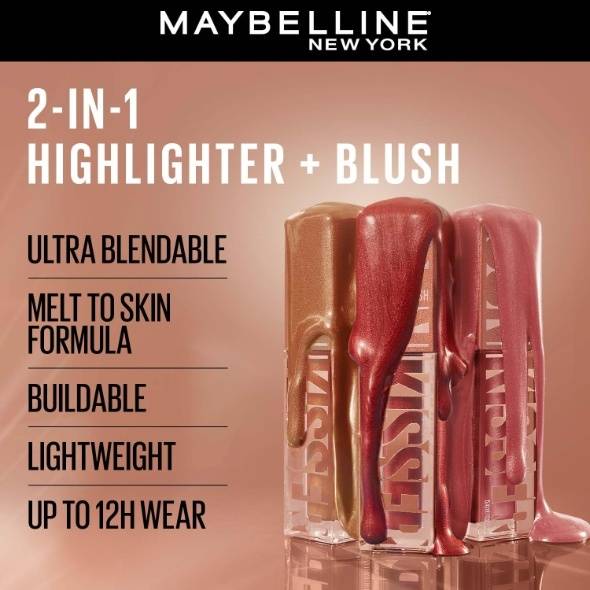 Maybelline New York Sunkisser Highlighter + Blush - Burnt Sky
