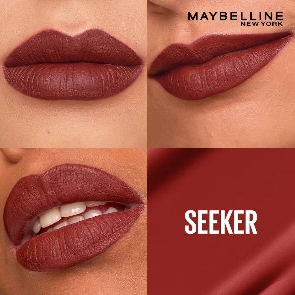 Maybelline New York Super Stay Matte Ink Liquid Lipstick, Lasts Up to 16 Hours - 245 Seeker