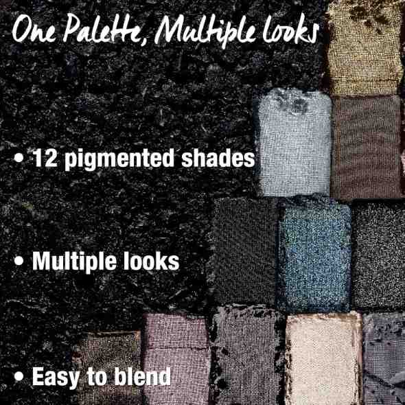 Maybelline New York The Blushed Nudes Eyeshadow Palette, 12 Highly Blendable Shades - Blush