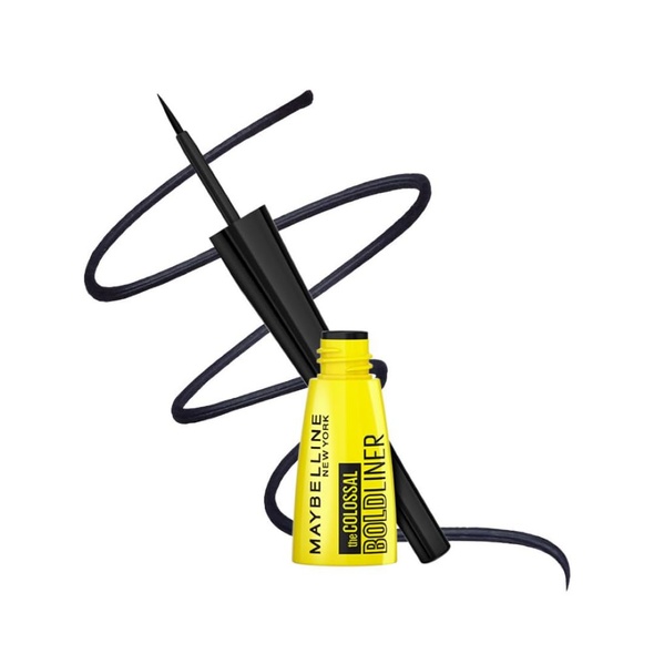 Maybelline New York The Colossal Bold Liner, Smudgeproof & Waterproof Eyeliner - Bold Black