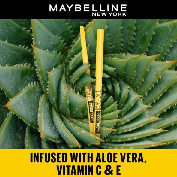 Maybelline New York The Colossal Kajal, Smudgeproof & Waterproof Lasts Up To 24H - Deep Black