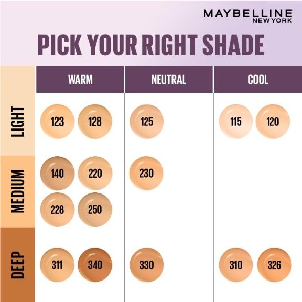 Maybelline New York Super Stay Lumi Matte Liquid Foundation, 30 HR Long Lasting