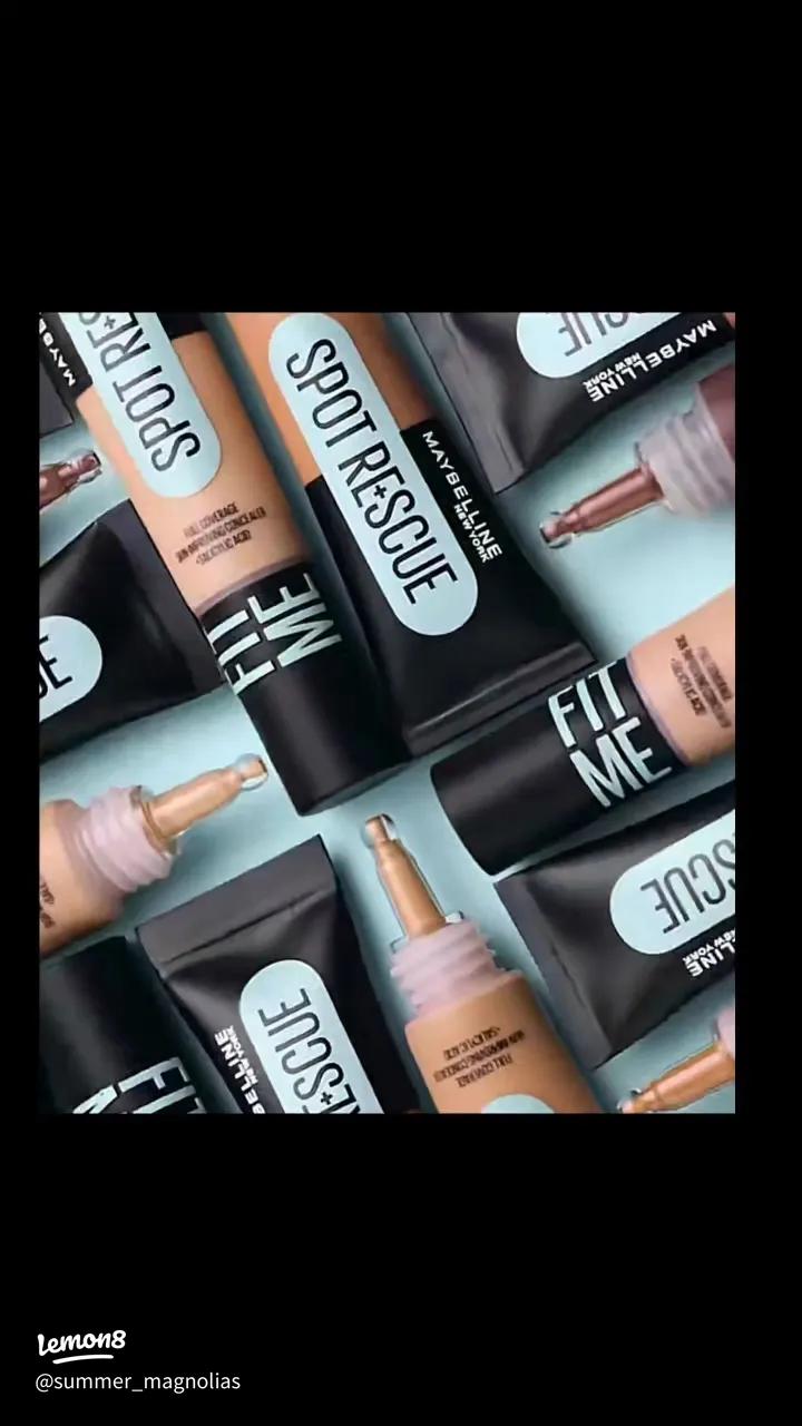 Maybelline New York Fit Me Spot Rescue Full Coverage Concealer, 24H Wear, Fades Spots, Minimizes Pimples, Clinically Tested, Non Comedogenic-15, 15ml