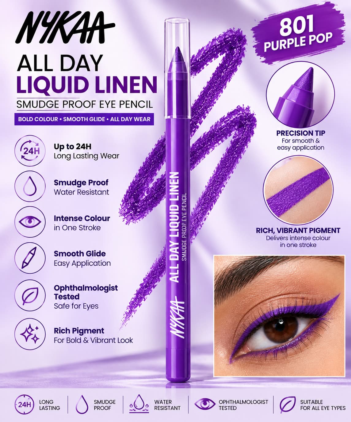 Maybelline New York Waterproof Tattoo Eyeliner Gel Pencil
