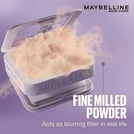 Maybelline New York Super Stay Flex Powder Foundation Compact, 120, Full Coverage, 30H Full Coverage, Perfect for Oily Skin, Waterproof & Sweatproof, 9g