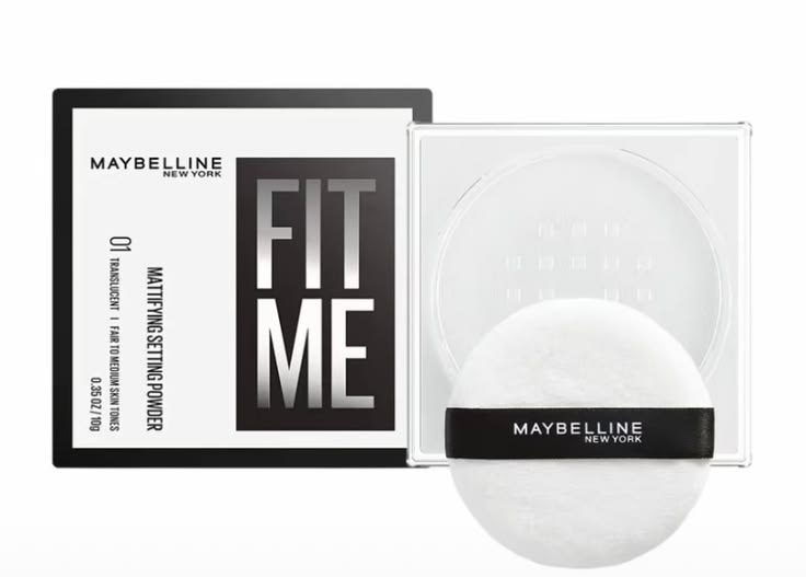 Maybelline New York Fit Me Loose Finishing Powder, Silky and Lightweight, Natural-looking beautiful skin, Quick blendable skin-friendly flawless makeup Loose Powder - Medium|20 grams