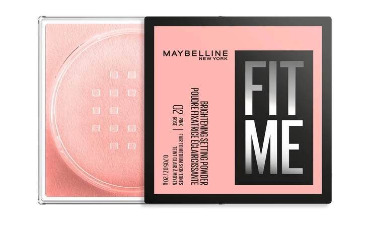 Maybelline New York Fit Me Loose Finishing Powder, Silky and Lightweight, Natural-looking beautiful skin, Quick blendable skin-friendly flawless makeup Loose Powder - Medium|20 grams