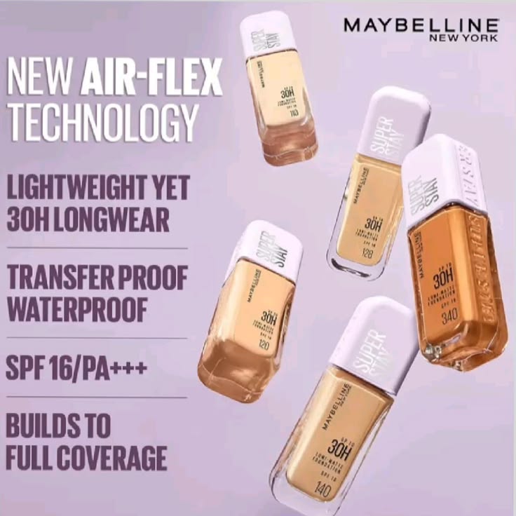 Maybelline Super Stay Up To 30H Lumi-Matte Foundation SPF 18