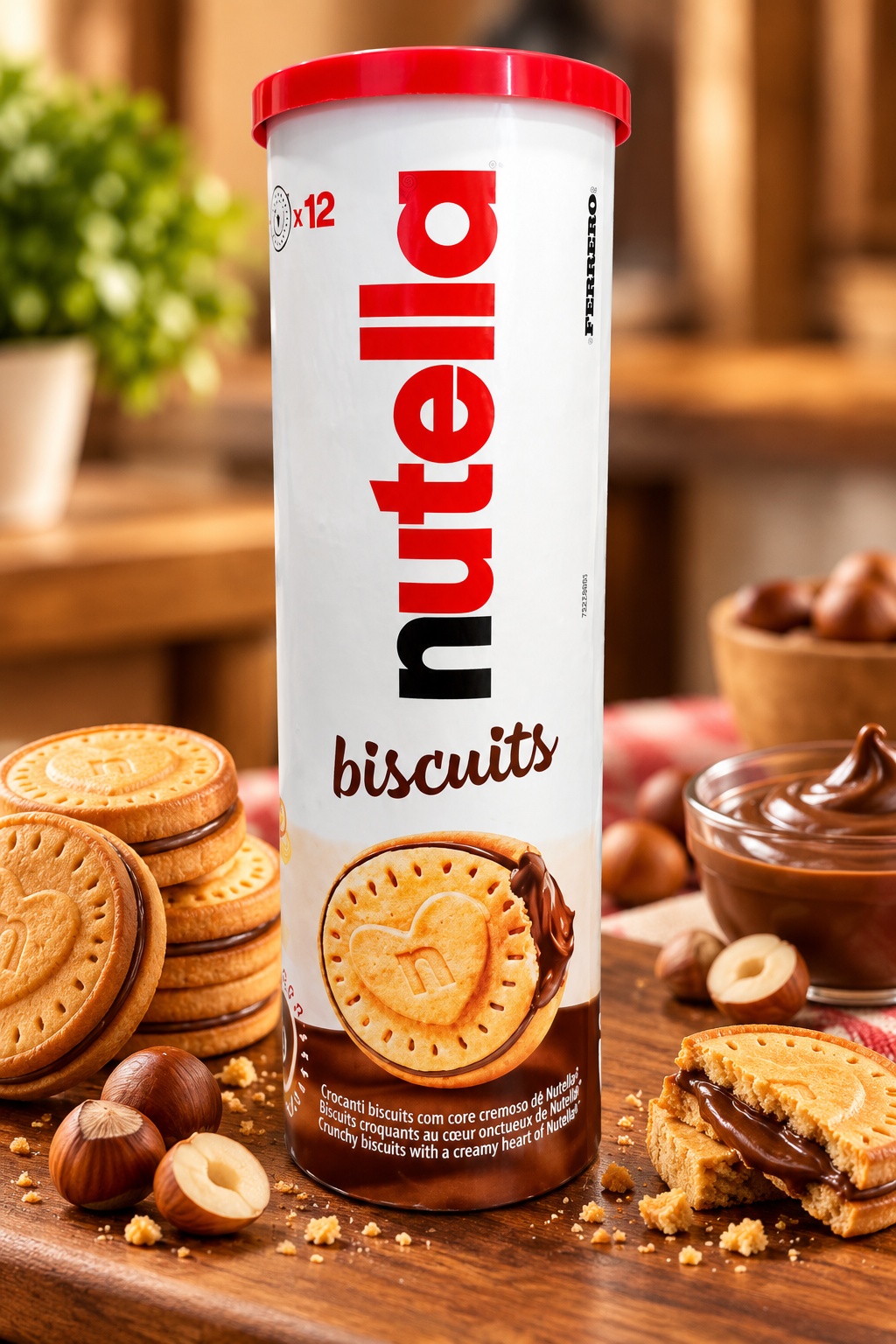 Ferrero Nutella Biscuits 12 Pieces 166gm