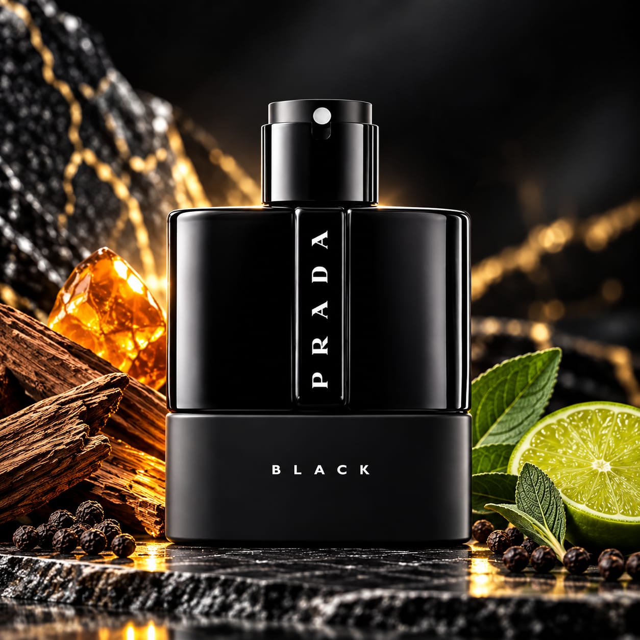 Prada Luna Rossa Black Perfume For Men EDP 100ml