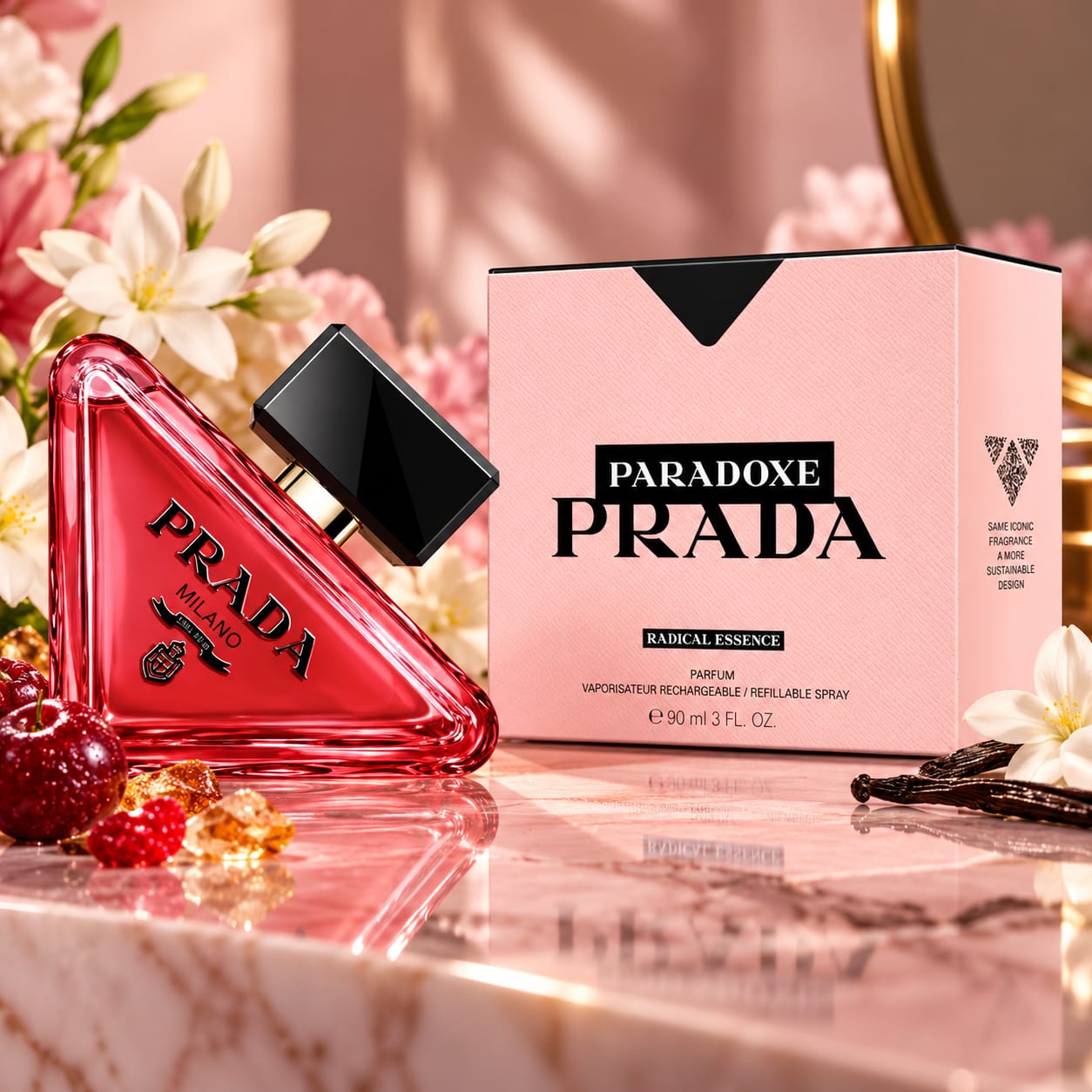 Prada Paradoxe  Radical Essence Parfum Perfume For Women 90ml