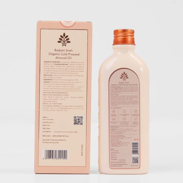 Baby Forest Badami Sneh Cold Pressed Almond Oil for Babies