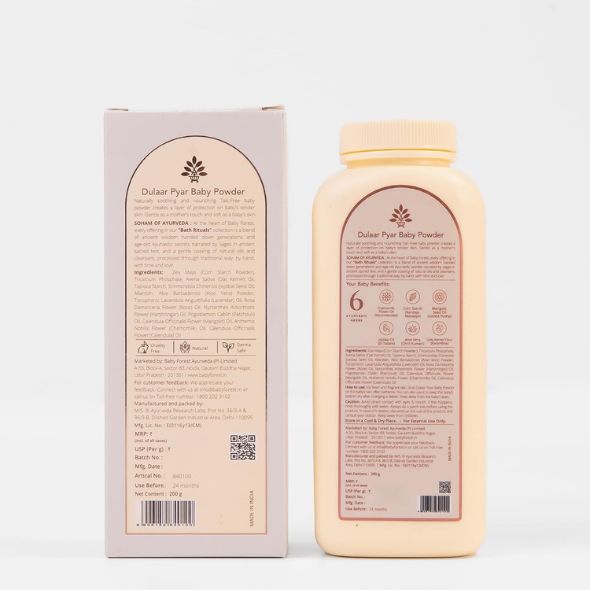 Baby Forest Dulaar Pyar Talc Free Baby Powder