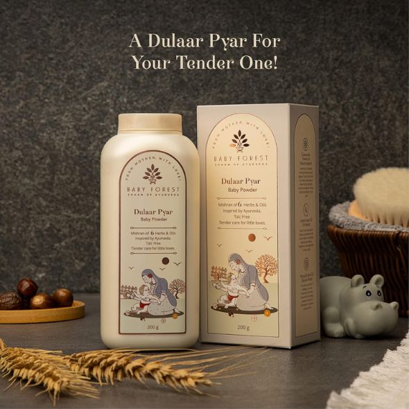 Baby Forest Dulaar Pyar Talc Free Baby Powder