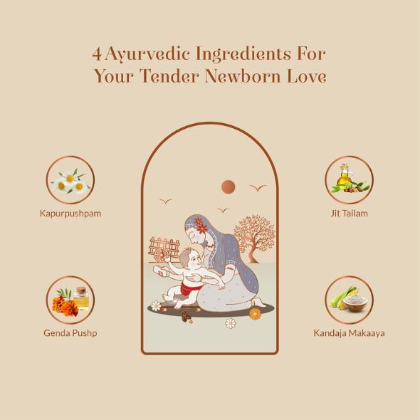 Baby Forest Dulaar Pyar Talc Free Baby Powder