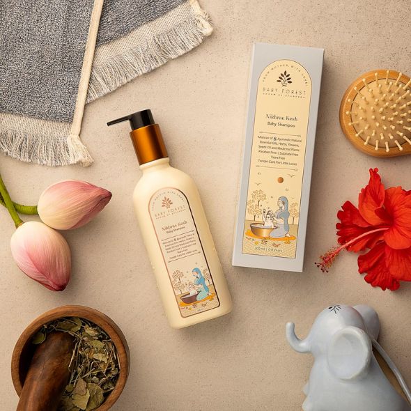 Baby Forest Nikhrae Kesh Baby Shampoo Infused With Paraben- Free