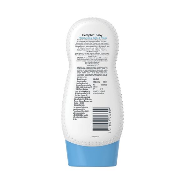 Cetaphil Baby Moisturizing Bath & Wash 230ml