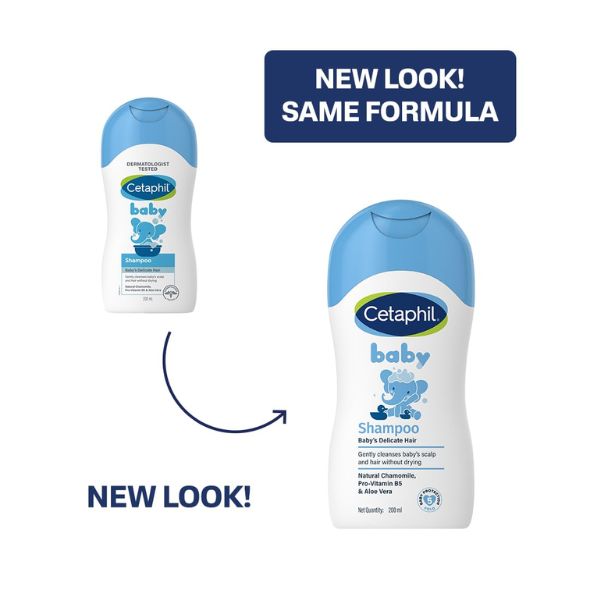 Cetaphil Baby Tear-Free Shampoo with Natural Chamomile & Aloe Vera