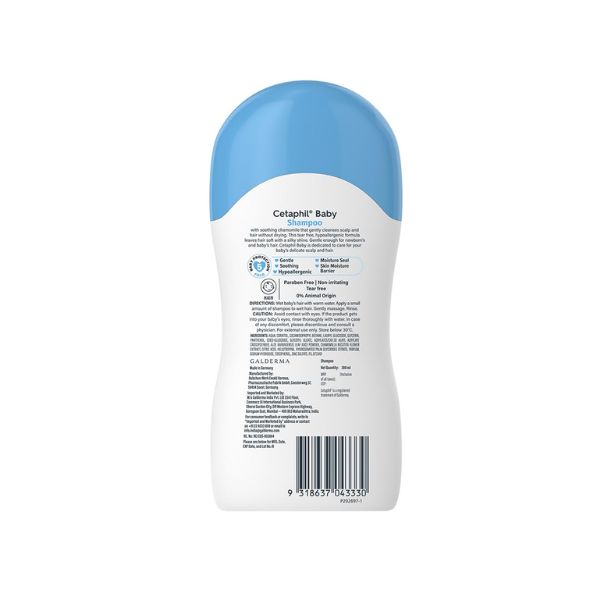 Cetaphil Baby Tear-Free Shampoo with Natural Chamomile & Aloe Vera