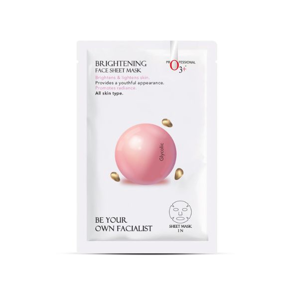 O3+ Facialist Brightening Face Sheet Mask With Glycolic (30g)