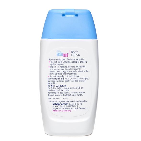 Sebamed Baby Body Lotion | pH 5.5 | Vegan | 100 ml