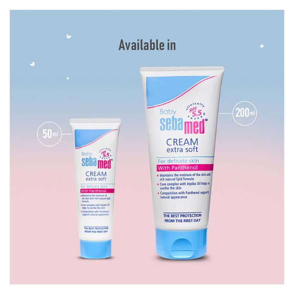 Sebamed Baby Cream Extra Soft | pH 5.5 | Ideal for Dry Skin