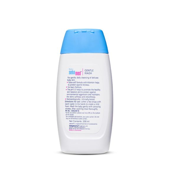Sebamed Baby Gentle Wash | pH 5.5 | Baby Body Wash|Soap Free | Tear Free