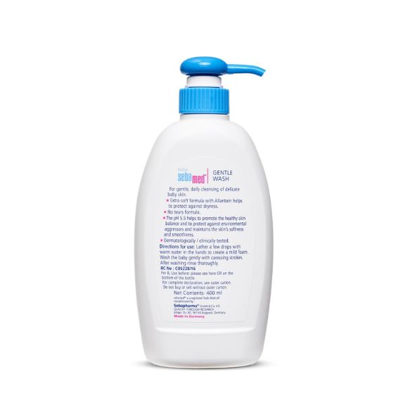 Sebamed Baby Gentle Wash | pH 5.5 | Baby Body Wash|Soap Free | Tear Free