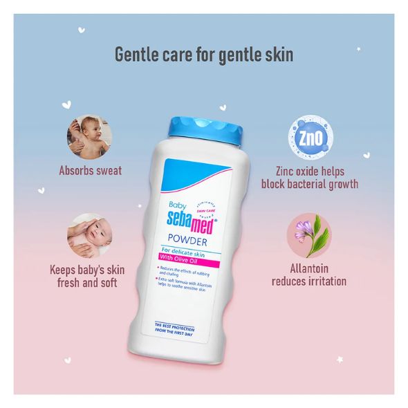 Sebamed Baby Powder | Olive Oil, Allantoin